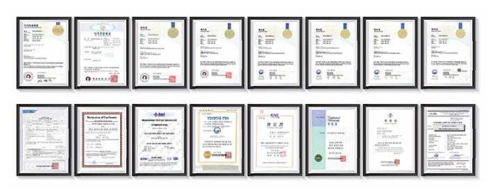 MRT Robotics Product Certifications and Patents